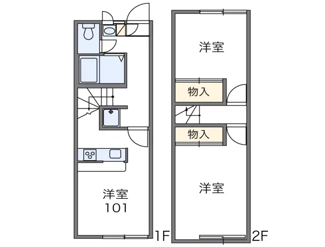 レオパレスボヌールエスパースＤ 1