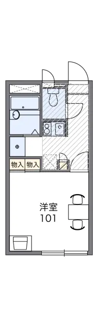 レオパレスＭＩＬＥ　桑南 1