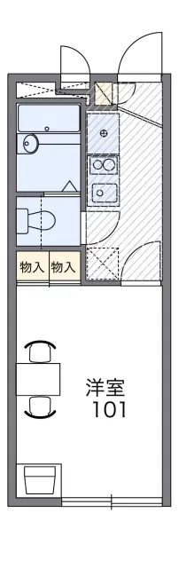 レオパレス五宮町 3