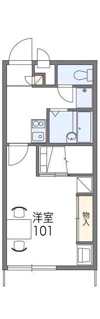 レオパレスしまたⅡ 1