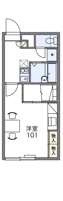 レオパレスレジーオ　ベニヤ 1