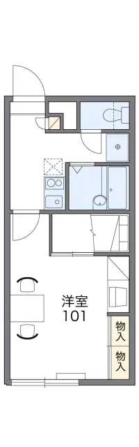 レオパレスファミリアⅢ 1