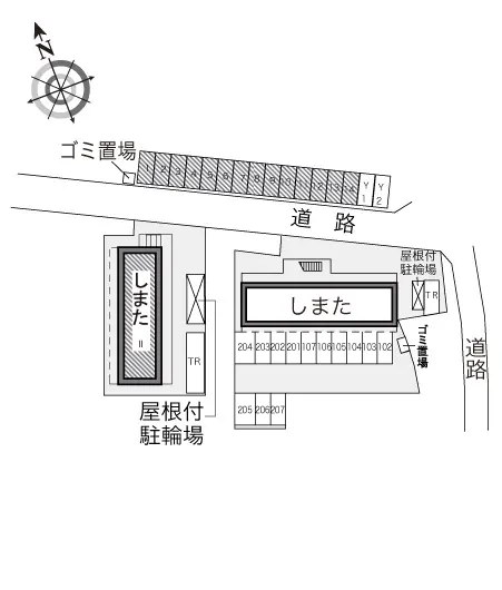 レオパレスしまたⅡ 2